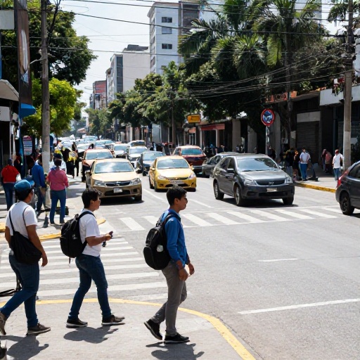 Caminata por Mónica Martinich exige seguridad vial en Samborondón