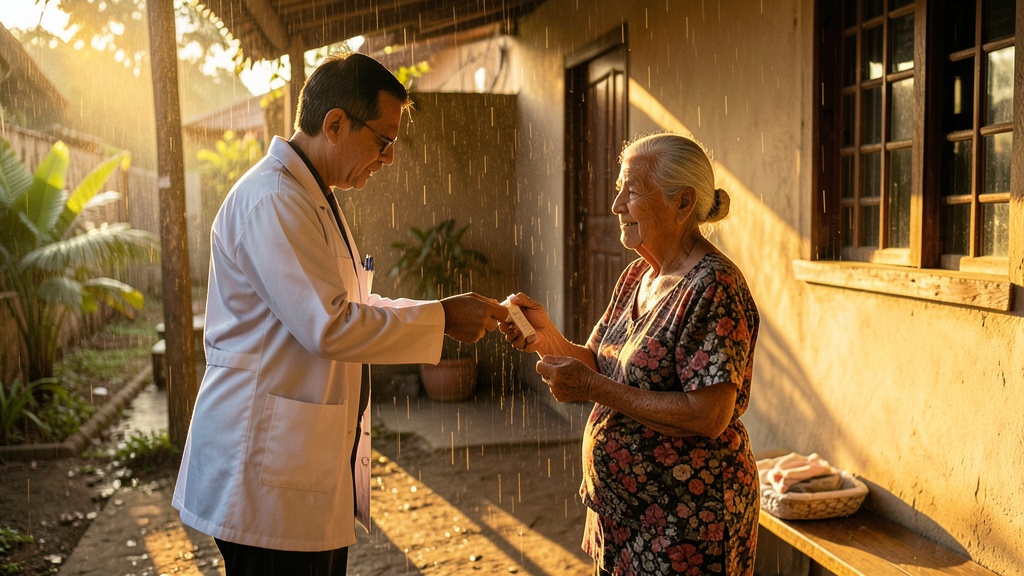 Ayudas médicas llegan a hogares vulnerables de Samborondón