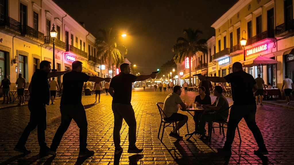 Sicariato en Plaza Lagos: hombre asesinado a tiros frente a comensales
