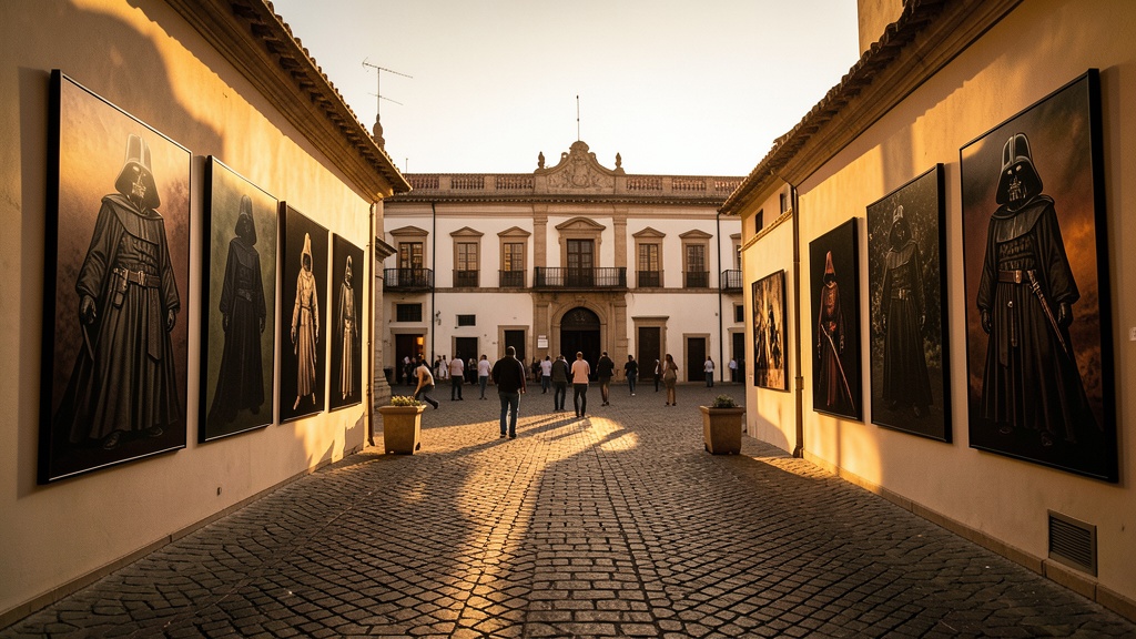 Arte neopop de Darth Vader llega a Plaza Lagos en Samborondón