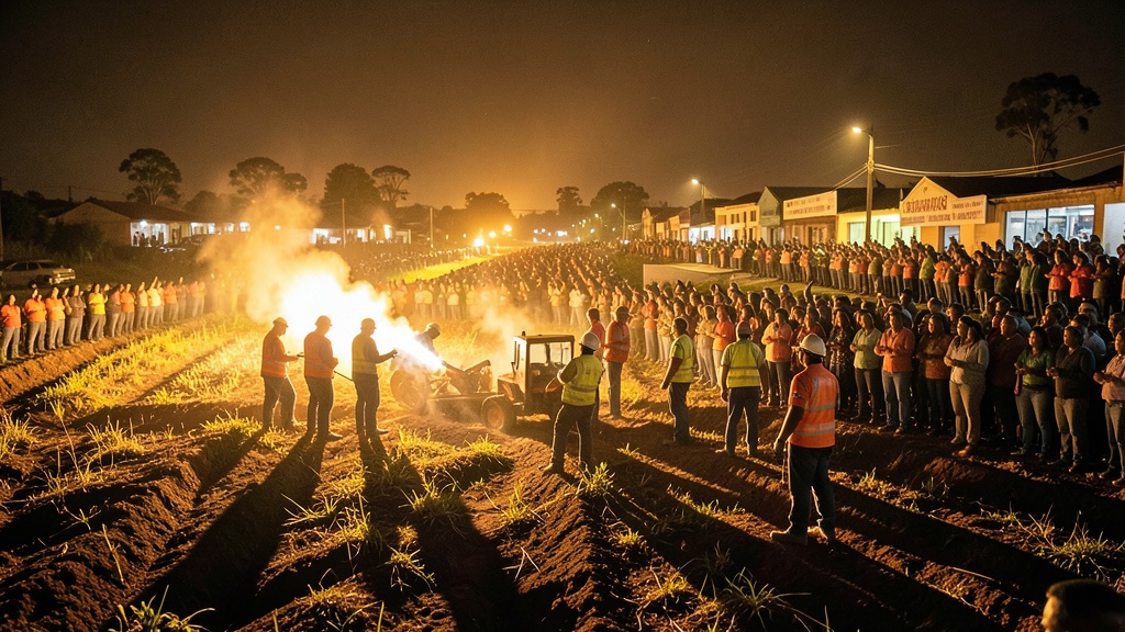 Samborondón avanza en obras nocturnas y celebra su 249 aniversario