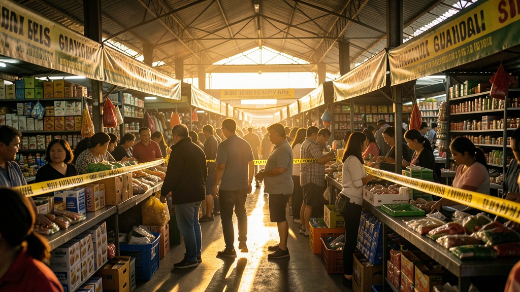 Dos locales del Mercado Caraguay fueron clausurados por incumplir precios oficiales
