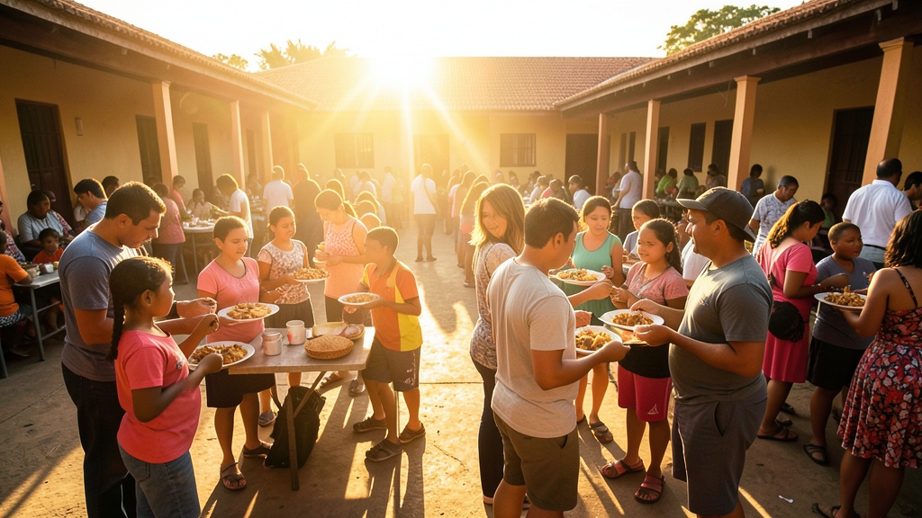 Feria gastronómica del colegio Crear en Samborondón celebra sabores ecuatorianos