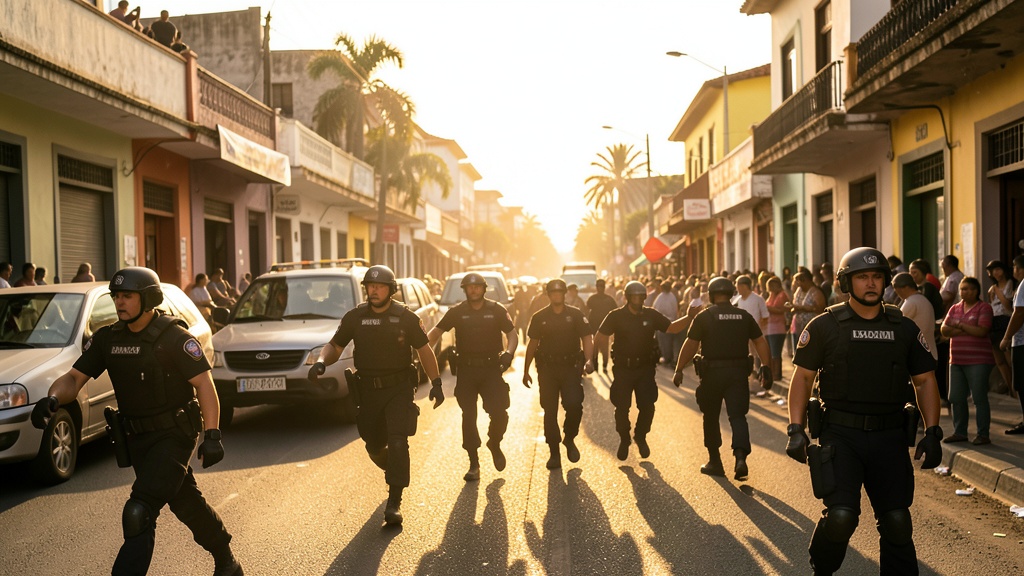 Simulacro policial en Entre Ríos generó confusión entre vecinos de Samborondón