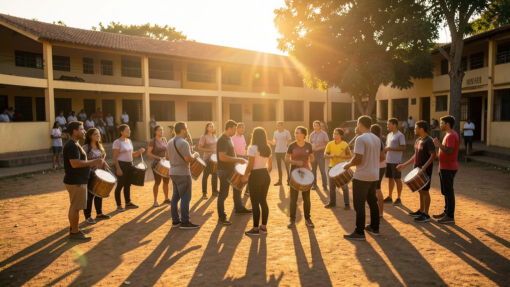 Colegios de Samborondón lanzan reto musical contra el bullying
