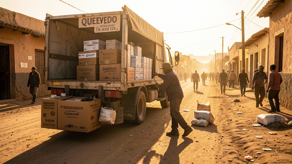Alimentos y medicinas llegan a Quevedo para las familias más vulnerables