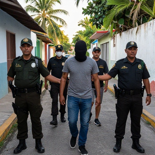 Operativo policial captura a 'La Muerte', presunto sicario vinculado a Los Lobos en Guayas