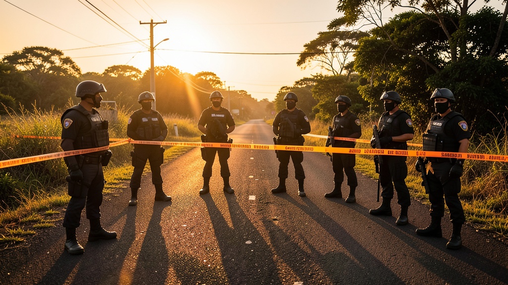 Bloquean vía Samborondón por amenaza de bomba en kilómetro 5