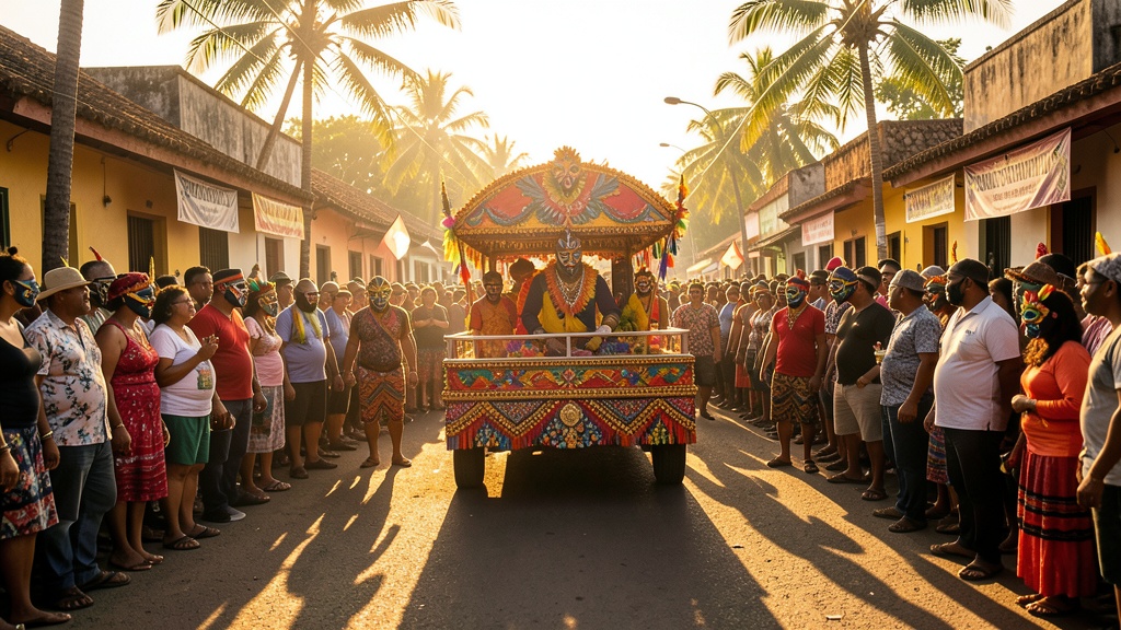 Carnaval Samborondón 2019 abre con desfile de tradiciones y comparsas