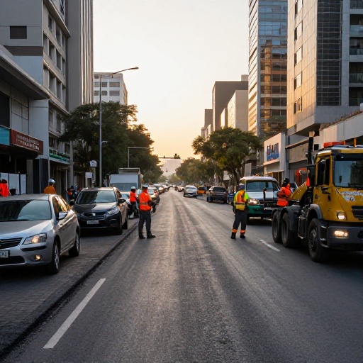 Nueva doble vía e Isora Plaza transforman el tráfico en Mucho Lote 2