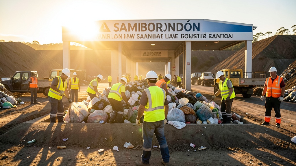 Samborondón extiende vida del relleno sanitario a 40 años con primera estación de clasificación