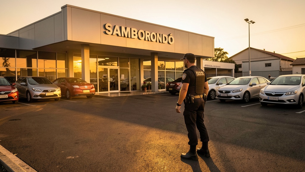 Roban auto en parqueo de oficinas de Samborondón y alertan sobre inseguridad