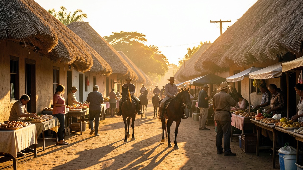 Samborondón celebra su identidad con paseos a caballo y gastronomía montuvia