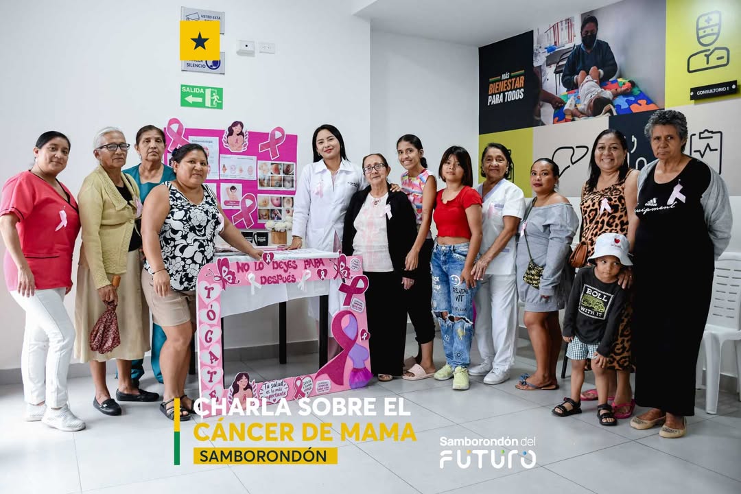 Mujeres de Santa Ana aprenden sobre prevención del cáncer de mama