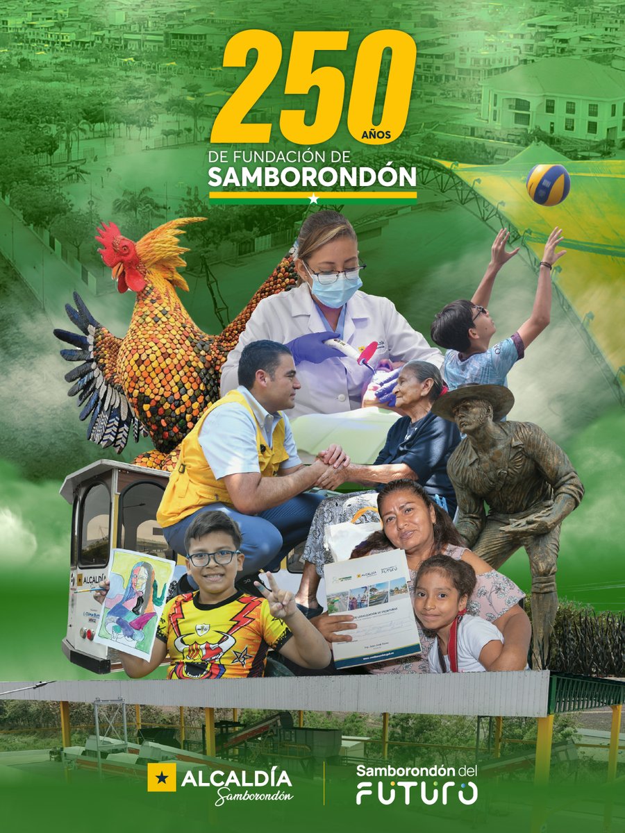 Samborondón celebra 250 años de historia con orgullo local