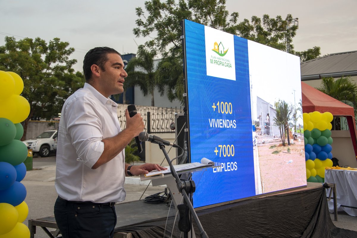 Samborondón avanza con repotenciación de agua, vivienda y estadio