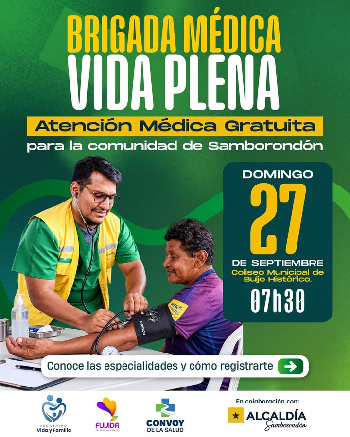 Brigada médica gratuita llega a Buijo Histórico este domingo