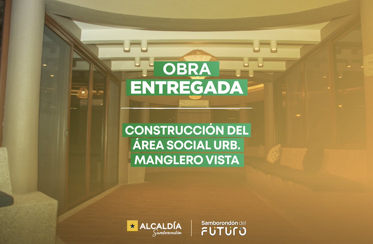 Manglero Vista gana un nuevo espacio social para sus más de 100 familias