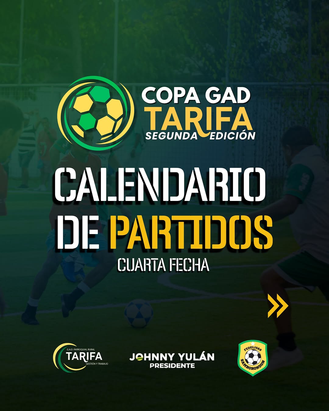 Copa GAD Tarifa inicia cuarta fecha con pasión en Samborondón