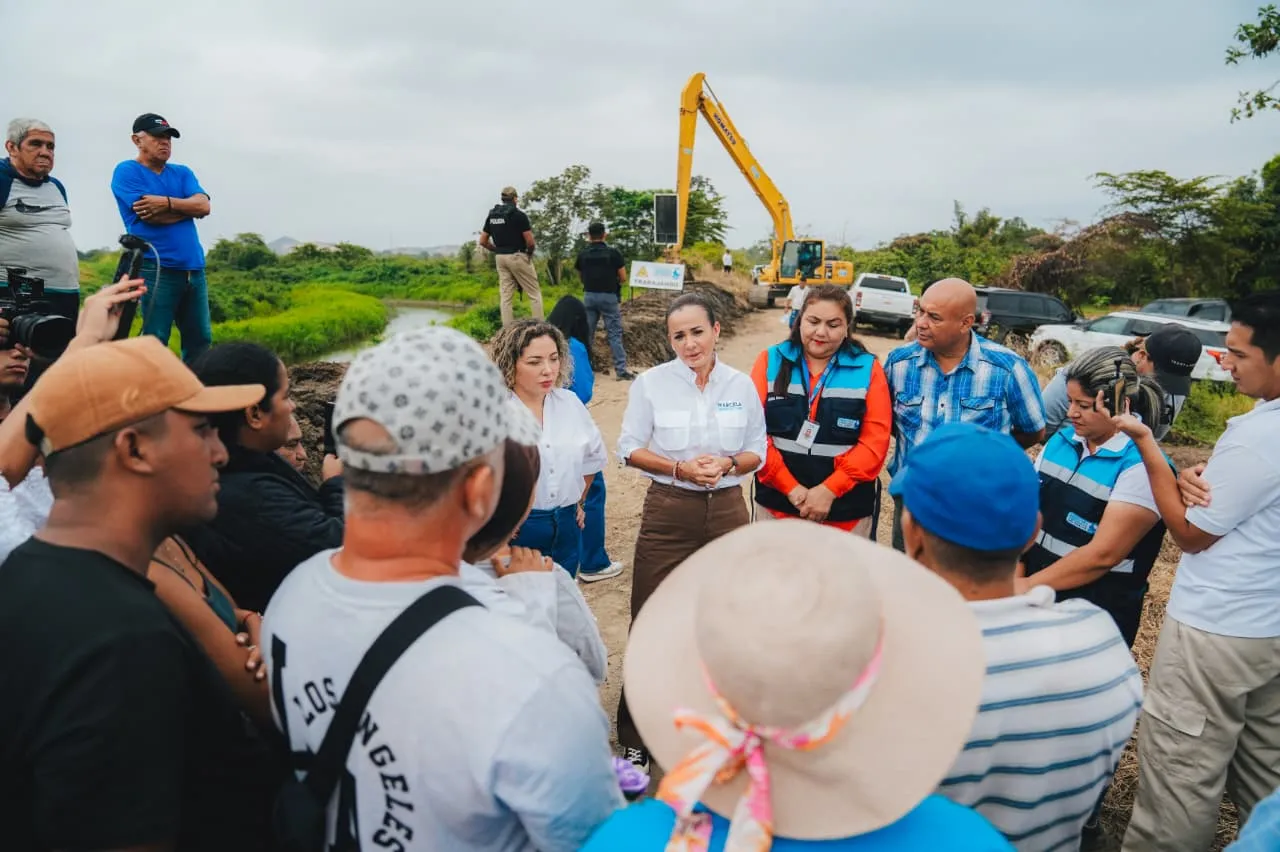 Prefectura del Guayas inspecciona obras de prevención invernal en Yaguachi y Samborondón