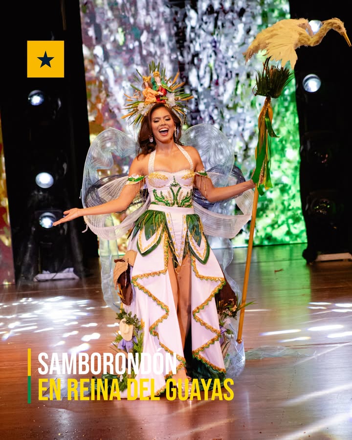 Milena Barroso fue Top 5 del Reina del Guayas y puso a Samborondón en la cancha
