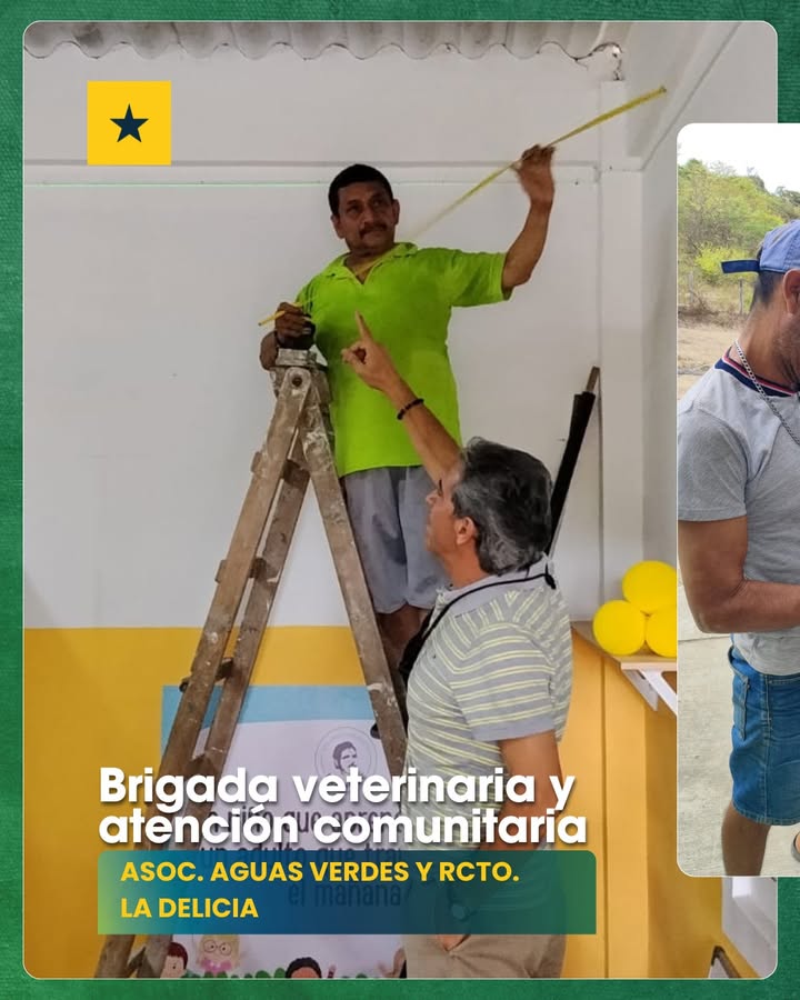 Jornada de servicios municipales llega a Aguas Verdes y La Delicia