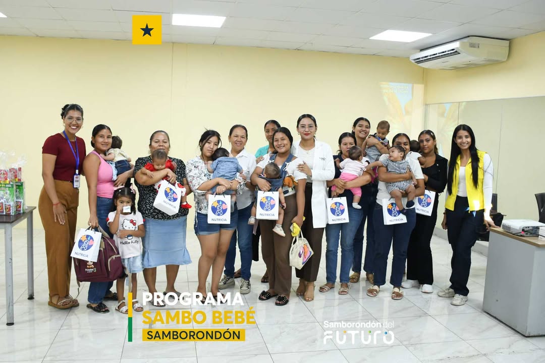 GAD Samborondón fortalece el acompañamiento a madres primerizas con charlas sobre lactancia