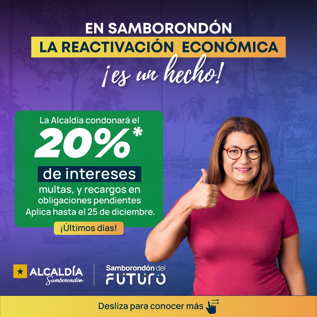Samborondón condona hasta 20% de intereses en multas para aliviar bolsillos