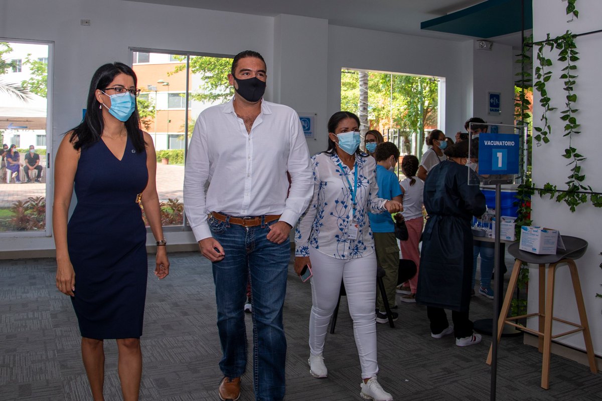Samborondón habilitó un punto de vacunación contra el COVID-19