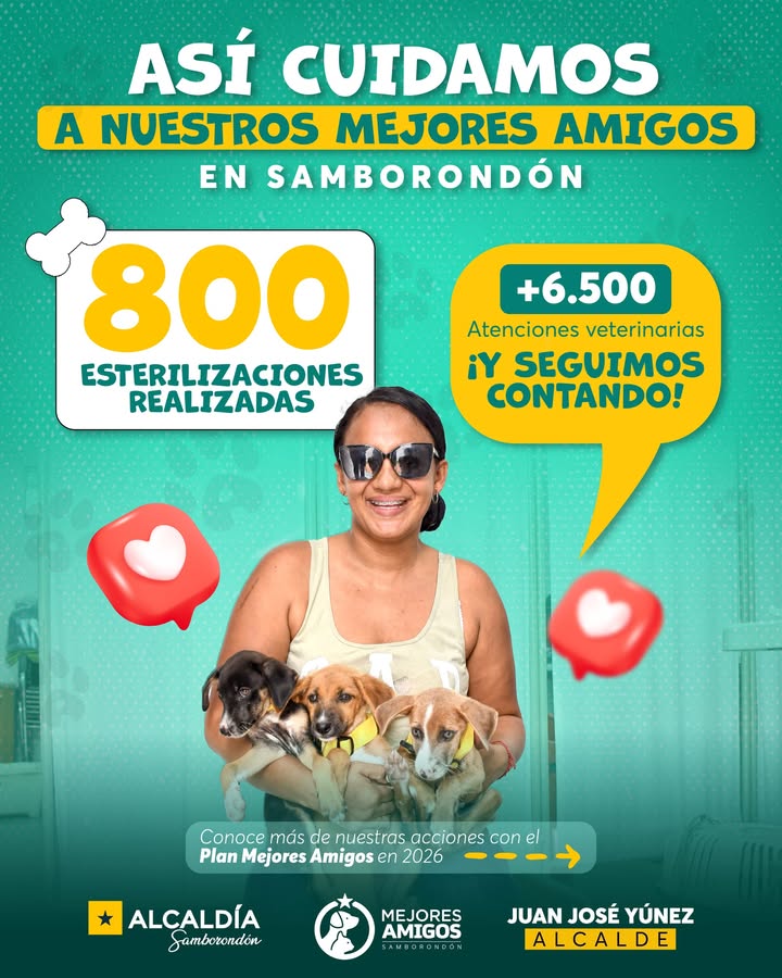 Samborondón avanza en bienestar animal con 800 esterilizaciones y más de 6.500 atenciones veterinarias en 2026