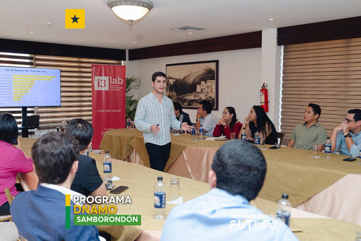 Emprendedores samborundoneses aprenden a financiar sus negocios en DNAMO