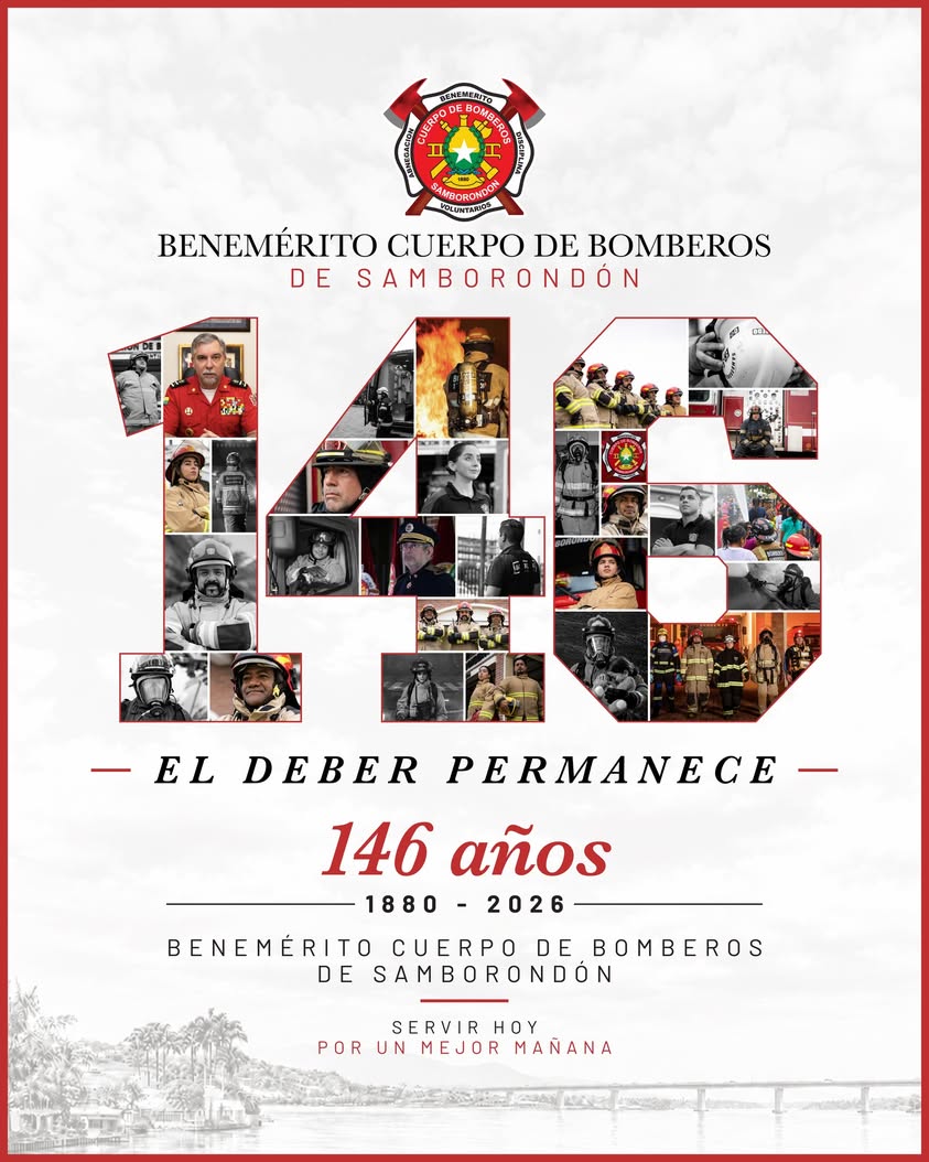 Cuerpo de Bomberos de Samborondón cumple 146 años protegiendo al cantón