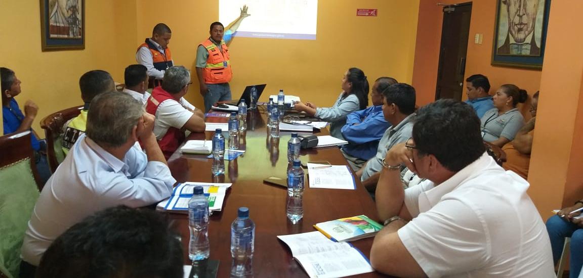 Secretaría de Gestión de Riesgos socializa manual de emergencias en Guayas