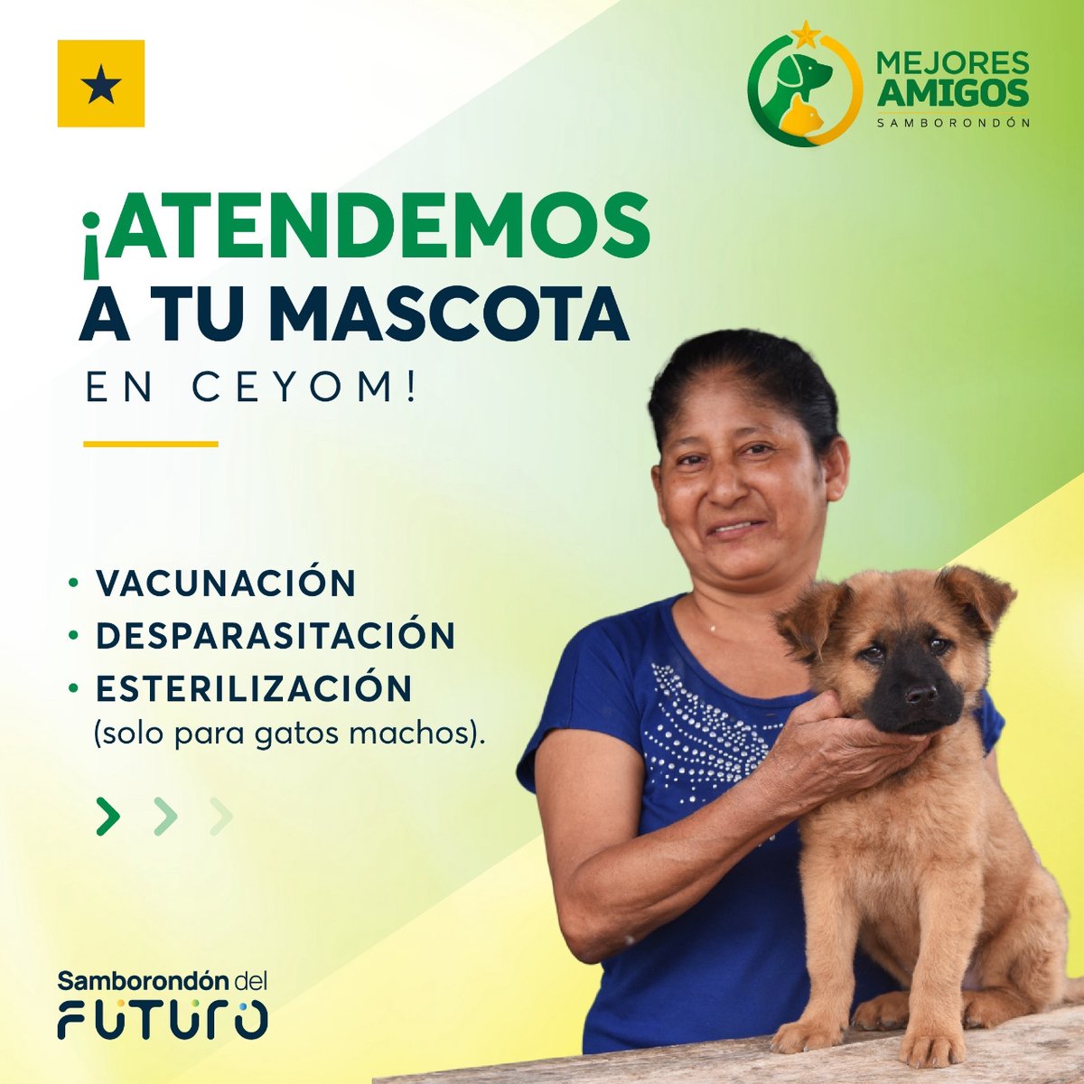 Atención veterinaria gratuita en CEYOM Samborondón abre sus puertas a las mascotas