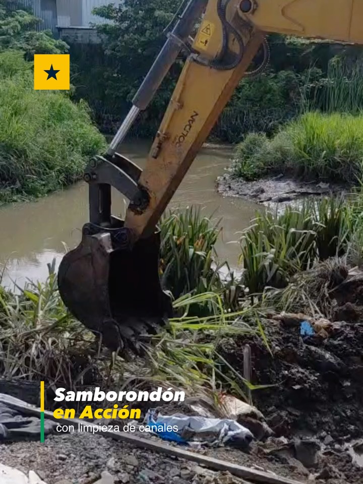 Equipes de AMAGUA limpian canales en El Buijo y Estero El Batán para evitar inundaciones