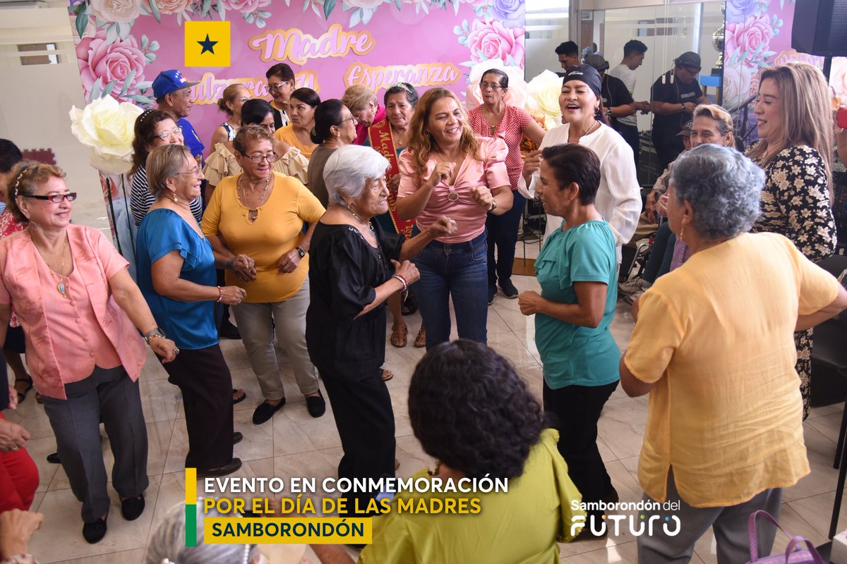 Abuelas de Samborondón celebraron el Día de la Madre con juegos y oración