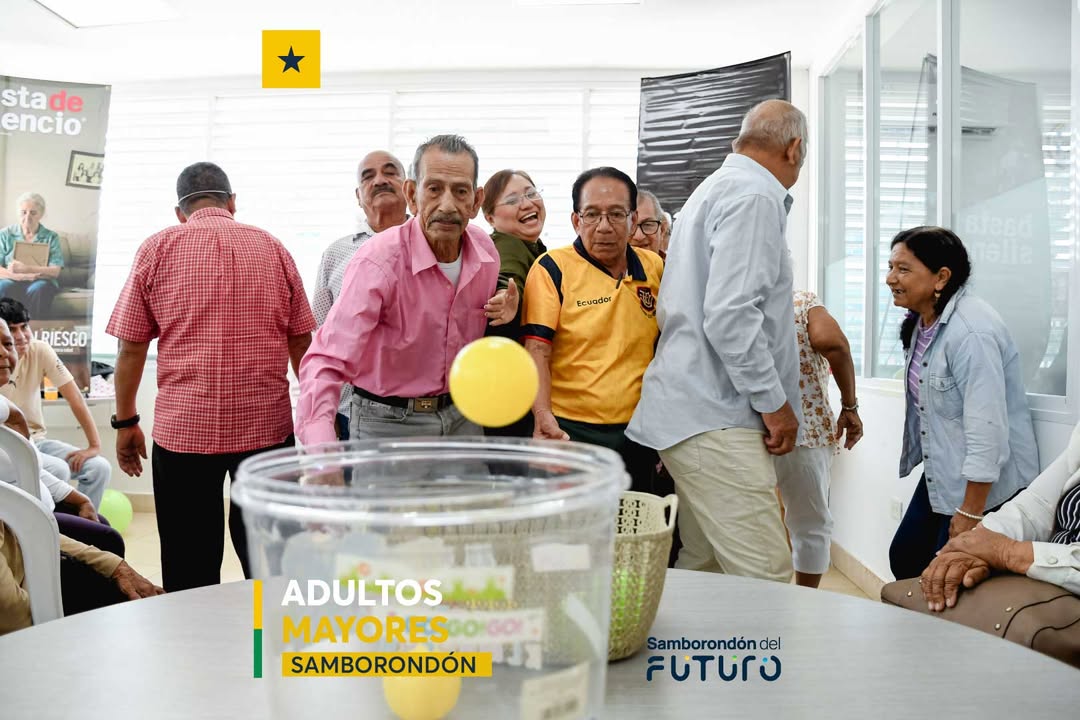 Adultos mayores de Samborondón participan en jornada contra la violencia