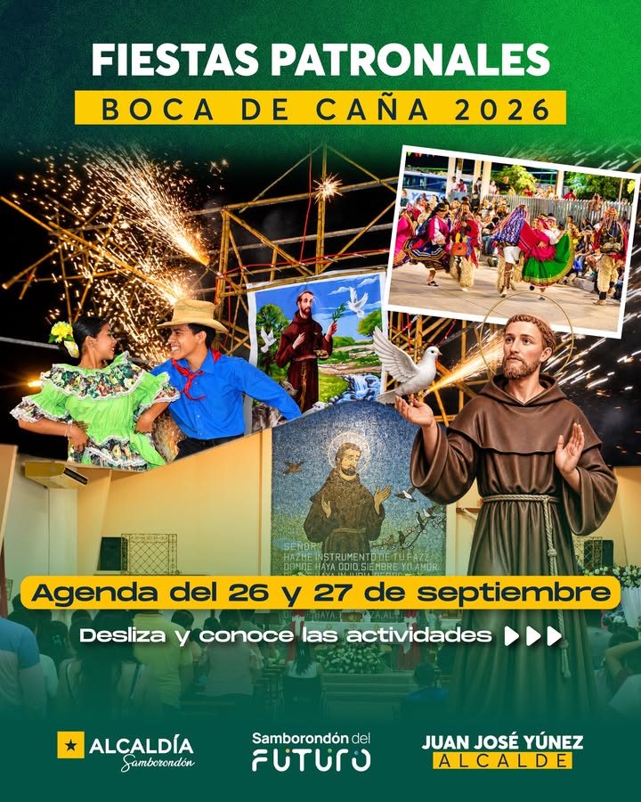 Boca de Caña celebra sus Fiestas Patronales con tradición y fe comunitaria