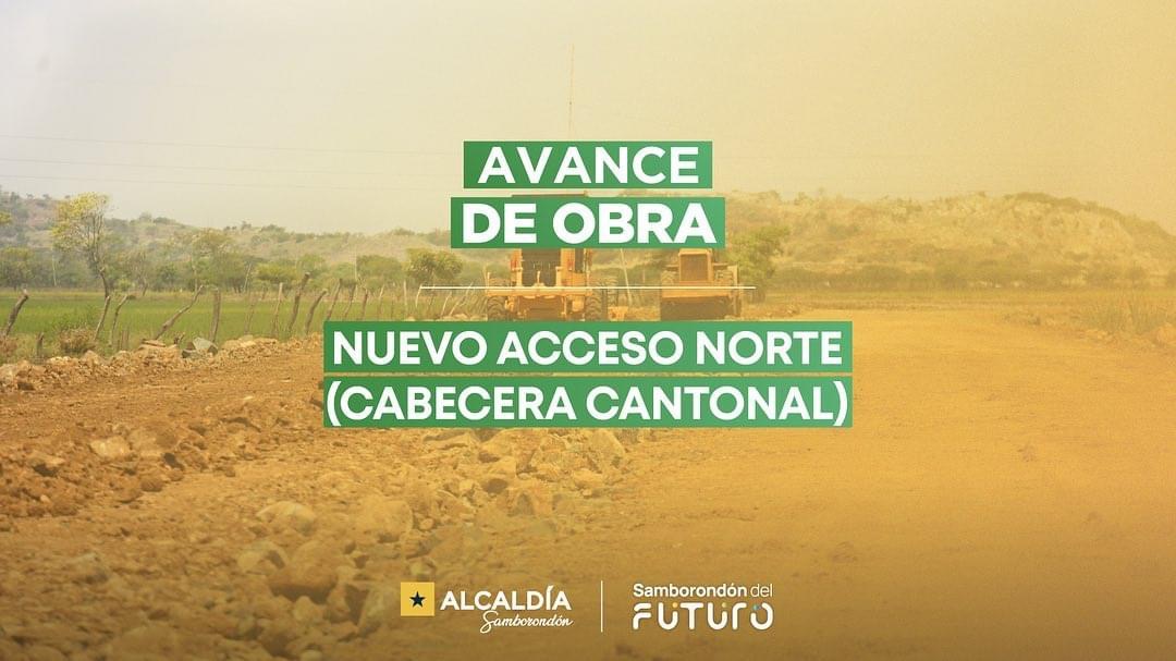 Alcaldía de Samborondón avanza en el nuevo acceso norte del cantón