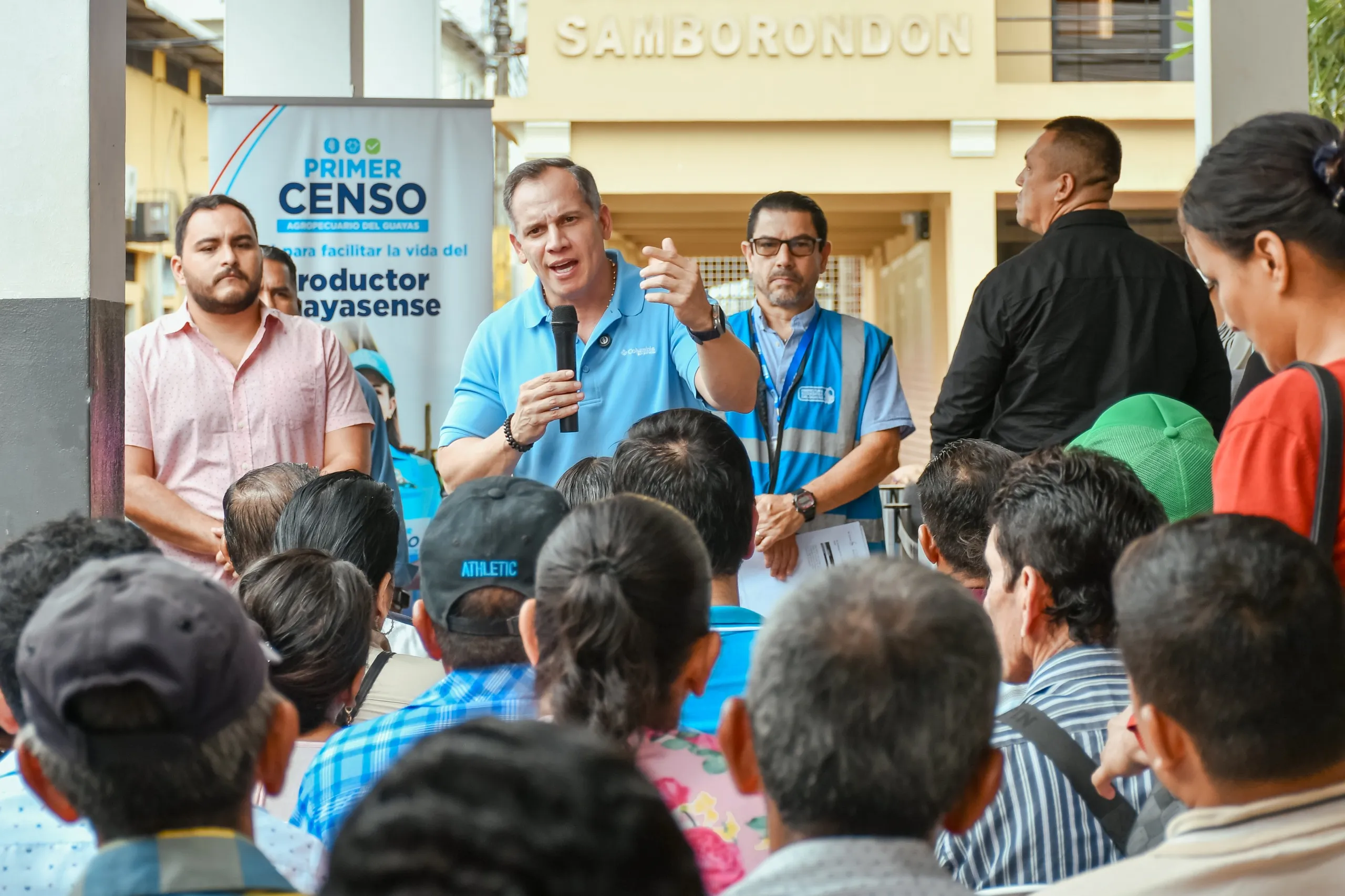 58 arroceros de Samborondón reciben bono para reactivar siembras tras el invierno