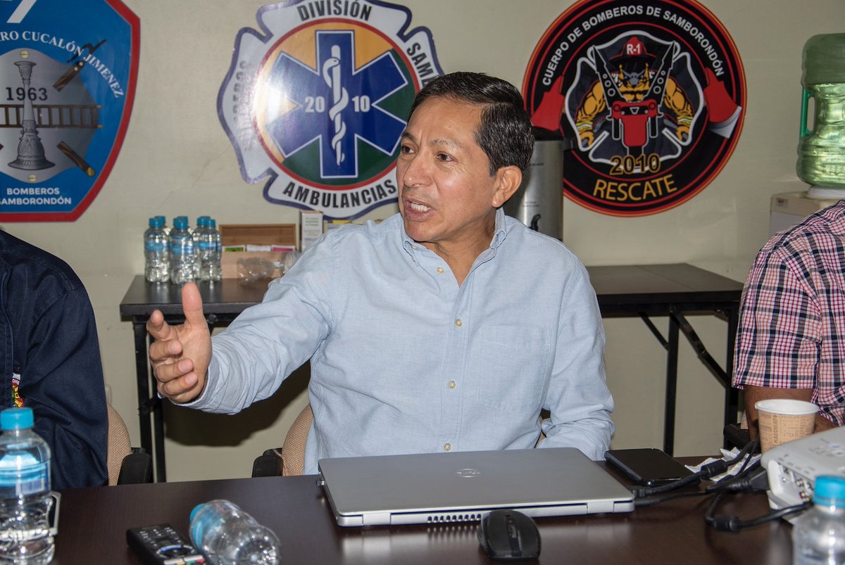 Muni Samborondón coordina con controladores para proteger a los vecinos