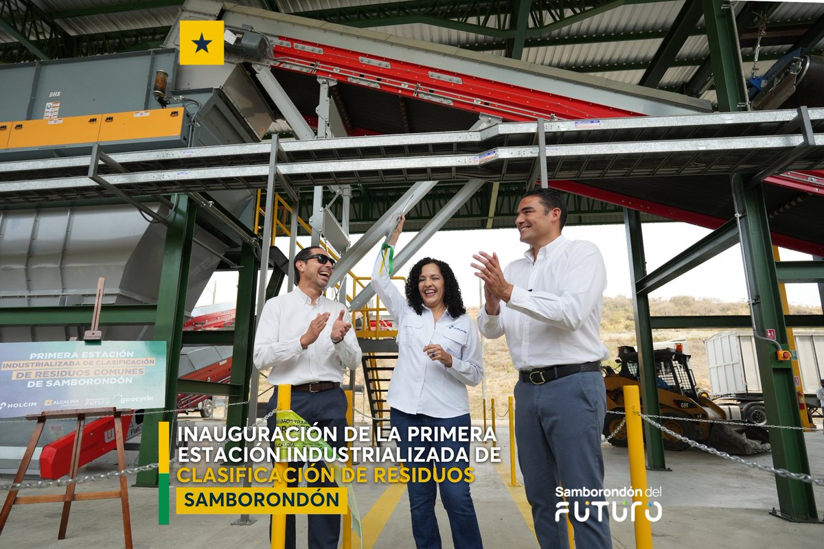 Samborondón inaugura la primera estación industrializada de reciclaje del país