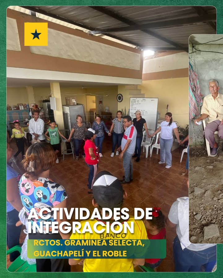 Jornada de integración social une a familias de Graminea Selecta y Guachapelí en Samborondón