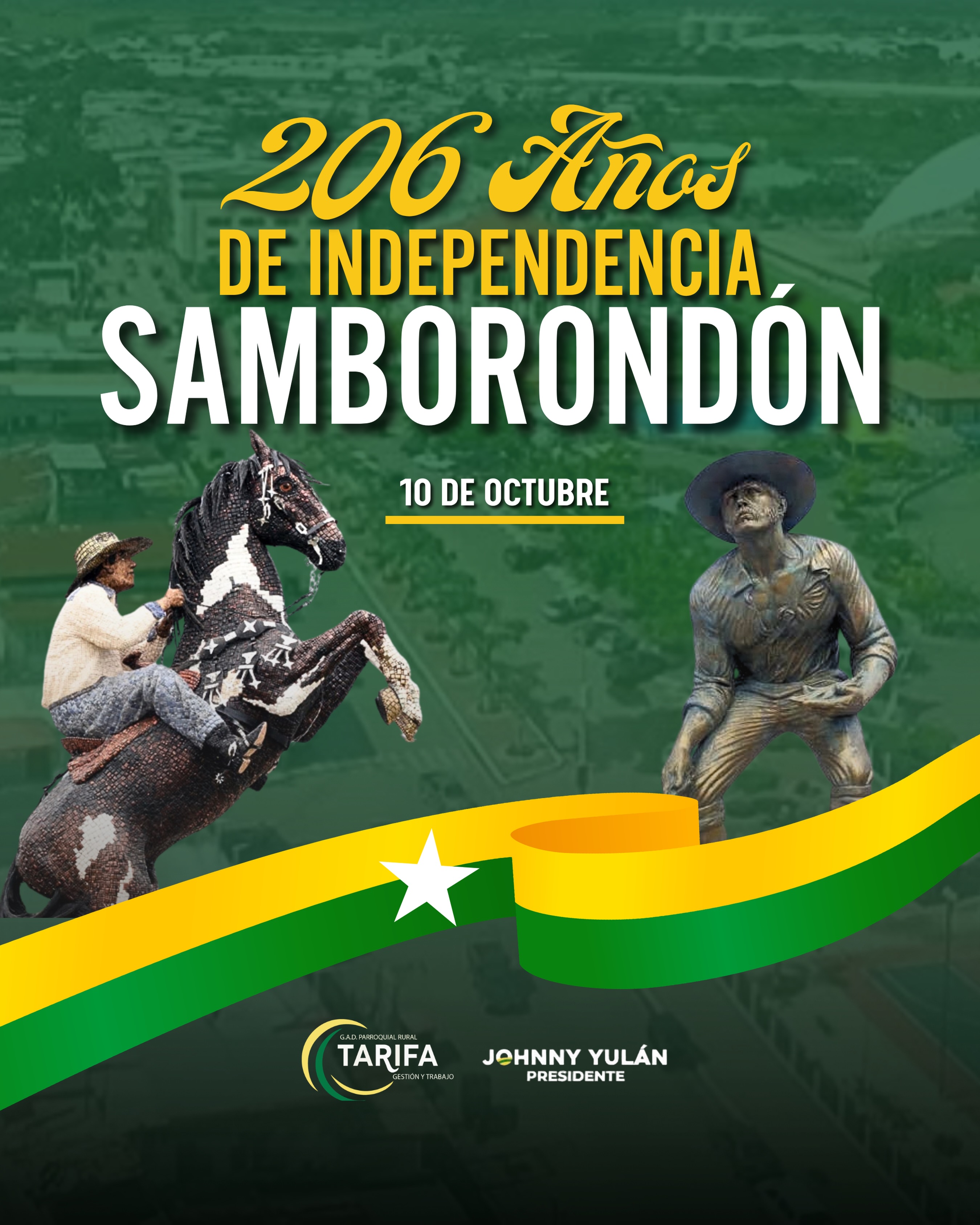 Samborondón celebra sus 206 años de Independencia con énfasis en identidad y cultura